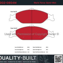 QUALITY-BUILT 10020804M