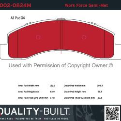 QUALITY-BUILT 10020824M
