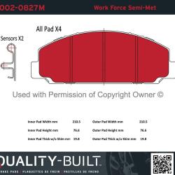 QUALITY-BUILT 10020827M