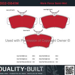 QUALITY-BUILT 10020841M