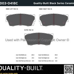 QUALITY-BUILT 10030418C