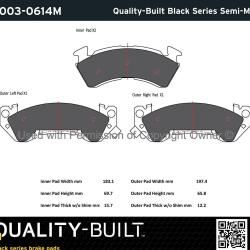 QUALITY-BUILT 10030614M
