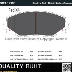 QUALITY-BUILT 10031211C