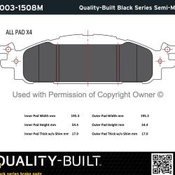 QUALITY-BUILT 10031508M