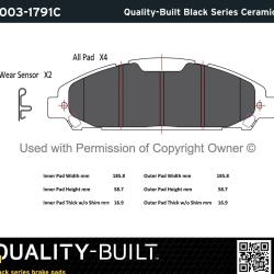 QUALITY-BUILT 10031791C