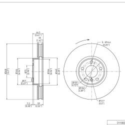 DYNAMIC FRICTION 60031100D