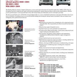 BENTLEY PUBLISHERS A604