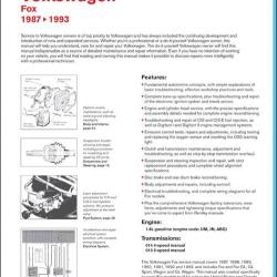 BENTLEY PUBLISHERS VF93