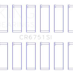 KING ENGINE BEARINGS CR6751SI