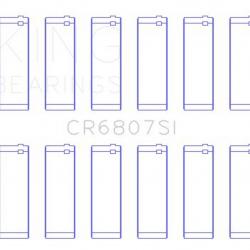 KING ENGINE BEARINGS CR6807SI