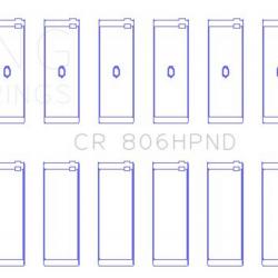 KING ENGINE BEARINGS CR806HPND