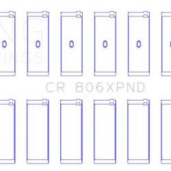 KING ENGINE BEARINGS CR806XPND