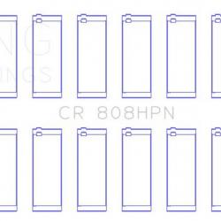 KING ENGINE BEARINGS CR808HPNX