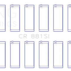 KING ENGINE BEARINGS CR881SI