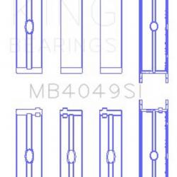 KING ENGINE BEARINGS MB4049SI