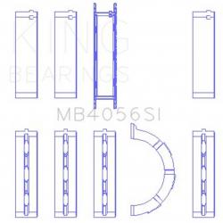 KING ENGINE BEARINGS MB4056SI