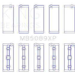 KING ENGINE BEARINGS MB5089XP