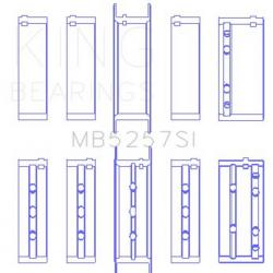 KING ENGINE BEARINGS MB5257SI