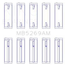 KING ENGINE BEARINGS MB5269AM