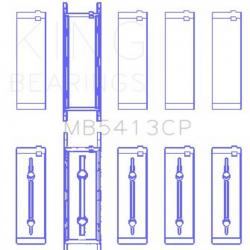 KING ENGINE BEARINGS MB5413CP
