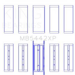 KING ENGINE BEARINGS MB5442XP