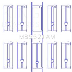 KING ENGINE BEARINGS MB5521AM