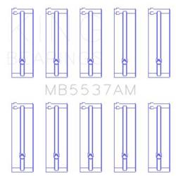 KING ENGINE BEARINGS MB5537AM