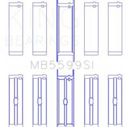 KING ENGINE BEARINGS MB5599SI