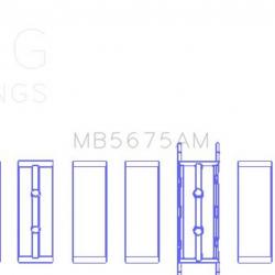 KING ENGINE BEARINGS MB5675AM