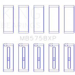 KING ENGINE BEARINGS MB5758XPX