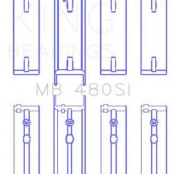 KING ENGINE BEARINGS MB480SI