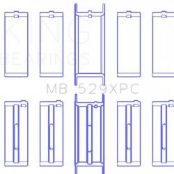KING ENGINE BEARINGS MB529XPC