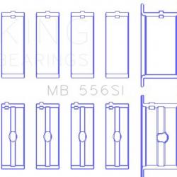 KING ENGINE BEARINGS MB556SI