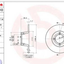 BREMBO 08150910