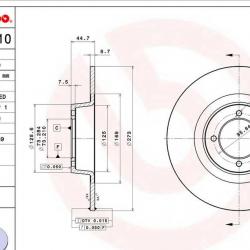 BREMBO 08163010