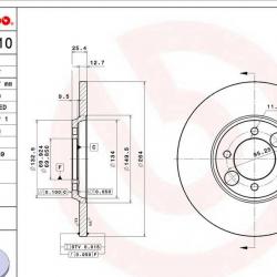 BREMBO 08255710