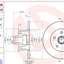 BREMBO 08298110