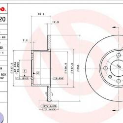 BREMBO 08328820