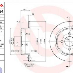 BREMBO 08394724