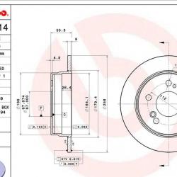 BREMBO 08473814