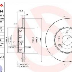 BREMBO 08475041