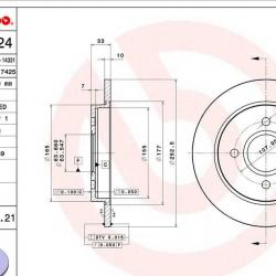 BREMBO 08493121