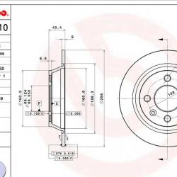 BREMBO 08503710