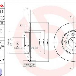 BREMBO 08508511