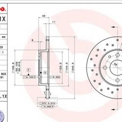 BREMBO 0850851X