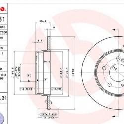 BREMBO 08517831