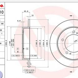 BREMBO 08526610