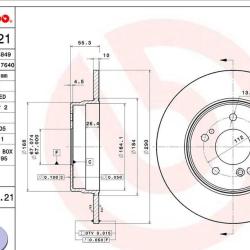 BREMBO 08721121
