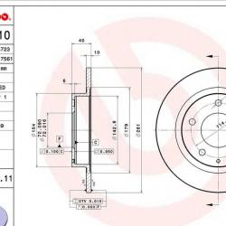 BREMBO 08735211