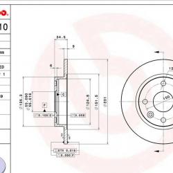 BREMBO 08737810